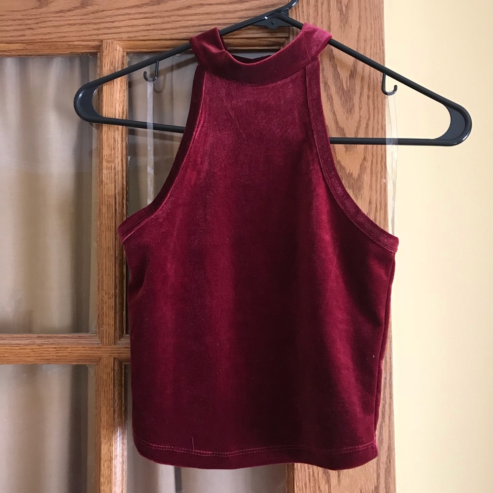 🌸 SALE💥Velvety crop top, Small